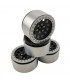 LLANTAS CRAWLER 1.9" BEADLOCK M105 - NEGRO/BLANCO
