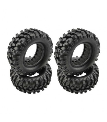 NEUMATICOS + INSERTS CRAWLER 1.9" - PLUNK (4) - Ø95MM
