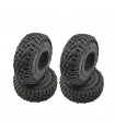 NEUMATICOS + INSERTS 1/10 CRAWLER 1.9" - ROUNDCUBE - Ø120 (4)