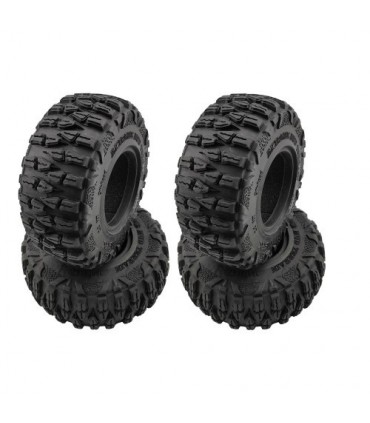 NEUMATICOS + INSERTS 1/10 CRAWLER 2.2" - ROUNDCUBE - Ø120 (4)