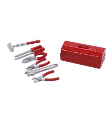 CAJA DE HERRAMIENTAS 1/10 CRAWLER - ROJO
