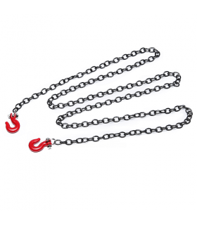 CADENA ARRASTRE METÁLICA  CON GANCHOS 1/10 CRAWLER