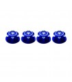 TUERCAS DE RUEDA CIEGAS 17mm TRAXXAS AZUL (4u)