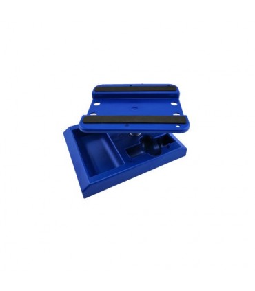SOPORTE COCHE GIRATORIO AZUL