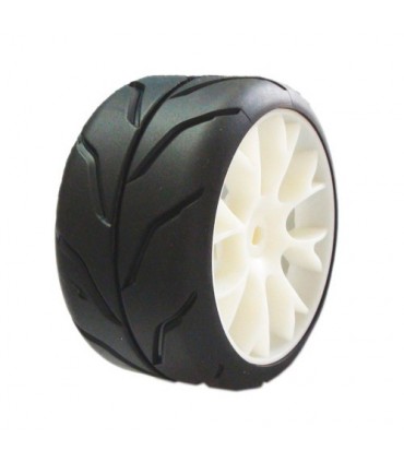 1/5 ON ROAD SPORT SOFT LLANTA BLANCA (2u.)