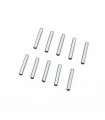 2.5x14.8 mm KIT PINS ACERO CROMADO (10u.)