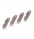 PLACA METALICA PASTILLA FRENO MBX6 MUGEN
