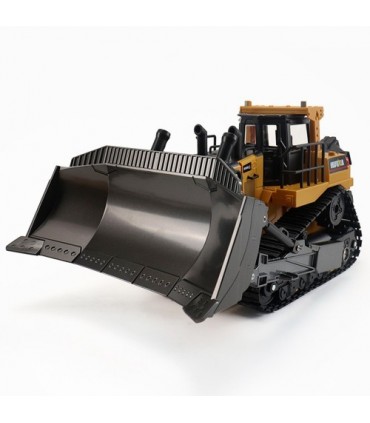 BULLDOZER EXCAVADORA CON ORUGA Y ESCARIFICADORA HUINA1569 1/16 2.4GHZ.