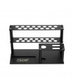 SOPORTE HERRAMIENTAS CON BANDEJA TORNILOS NEGRA 194x110x89mm