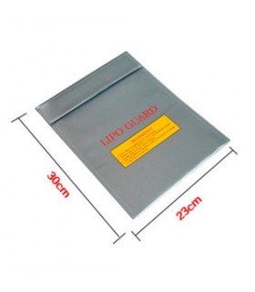 BOLSA DE SEGURIDAD BATERIAS LIPO 230x300mm