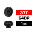 PIÑON 64DP - 37T - ACERO HSS - DIAMETRO 3.17mm