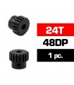 PIÑON 48DP - 24T - ACERO HSS - DIAMETRO 3.17mm