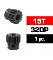 PIÑON 32DP -15T - ACERO HSS - DIAMETRO  5.0mm