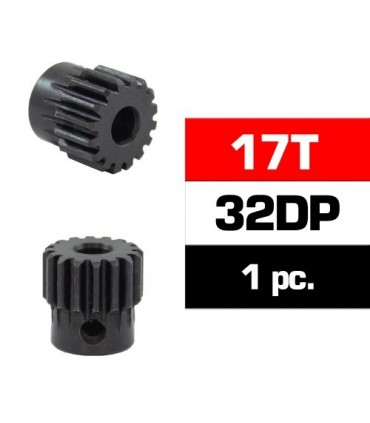 PIÑON 32DP -17T - ACERO HSS - DIAMETRO  5.0mm