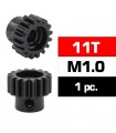PIÑON M1.0 -11T - ACERO HSS - DIAMETRO 5.0mm