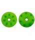 PISTONES AMORTIGUADOR CONICOS 16mm VERDES (7x1.3mm inclinados) (2u.)