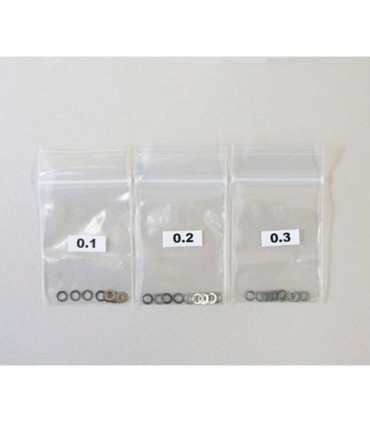 SET ARANDELAS  10X12 (0.1-0.2-0.3 - 10 POR TIPO) MUGEN