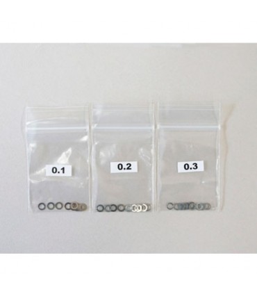 SET ARANDELAS  12X15 (0.1-0.2-0.3 - 10 POR TIPO) MUGEN
