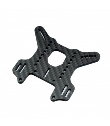 -LIQUIDACION- MARIPOSA TRASERA CARBONO ALTA +5mm MBX8