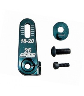 SERVO HORN ALU. REGULABLE 25T MBX 25T