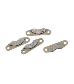 PLACA FRENO + FERODO PEGADO MBX6/7/7R/8/8R MUGEN