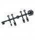 SET PARTES PLASTICAS BANDEJA RADIO MTC1/2/2R MUGEN