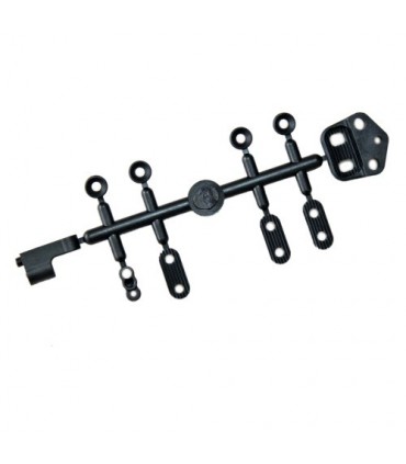 SET PARTES PLASTICAS BANDEJA RADIO MTC1/2/2R MUGEN