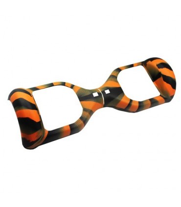 FUNDA SILICONA CAMUFLAJE NARANJA/NEGRO - BALANCE 6,5'