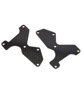 PLACA CARBONO TRAPECIO DEL. MBX8/8R (1mm) (2u.)