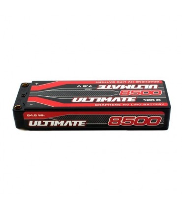 BATERÍA ULTIMATE GRAFENO HV LiPo STICK 7.6v. 8500mAh 120C CONEXION 5mm