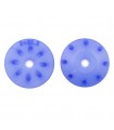 PISTONES AMORTIGUADOR CONICOS 16mm AZULES (8x1.3mm inclinados) (2u.)