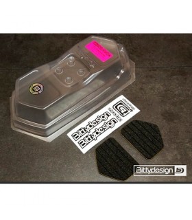 CAR STAND LEXAN TRANSPARENTE 1/10- 1/8  OFF ROAD