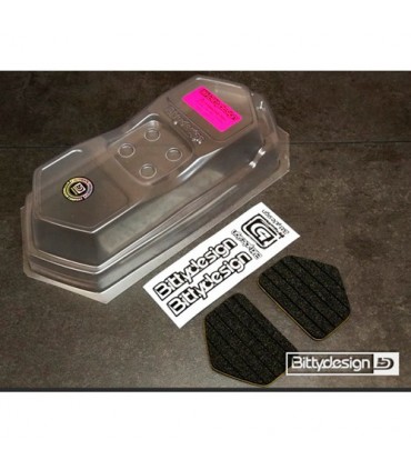CAR STAND LEXAN TRANSPARENTE 1/10- 1/8  OFF ROAD