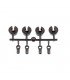 PARTES PLASTICAS AMORTIGUADOR MBX6/7/7R/8/8R MUGEN