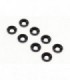 BETA ARANDELAS CONICAS 3MM NEGRAS (8)