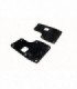 PLACAS CARBONO TRAPECIOS TRASEROS Agama A319