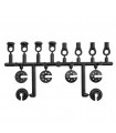 PARTES PLASTICAS AMORTIGUADOR MRX-5/6/6R/6X MUGEN