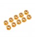 AUTOBLOCANTE ALU. M3 DORADO (10u.)