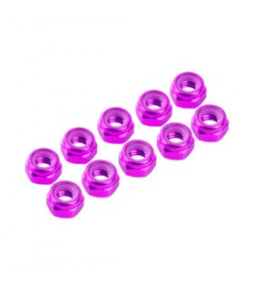 AUTOBLOCANTE ALU. M3 ROSA (10u.)