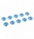 ARANDELA CONICA AZUL M3 10MM 10pcs