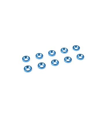 ARANDELA CONICA M3 COLOR AZUL (10PCS)