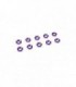 ARANDELA CONICA M3 COLOR MORADO (10PCS)