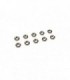 ARANDELA CONICA M3 COLOR PLATA (10PCS)