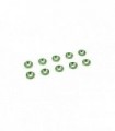 ARANDELA CONICA M3 COLOR VERDE (10PCS)