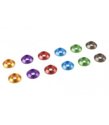 ARANDELA CONICA ORO M3 10MM 10pcs