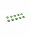 ARANDELA CONICA VERDE M3 10MM 10pcs
