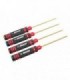 JUEGO HERRAMIENTA 1.5 / 2.0 / 2.5 / 3.0 mm - 4 pcs