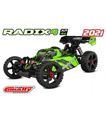 RADIX 4 XP-1/8 Buggy EP-RTR Brushless Power 4S