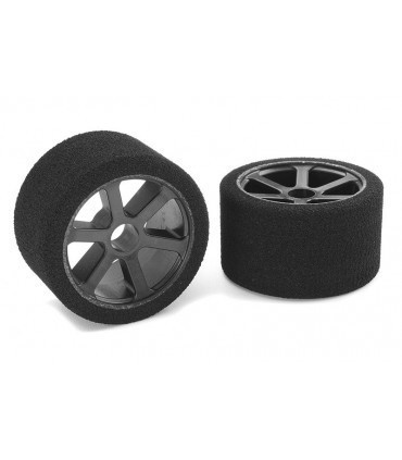 RUEDAS DELANTERAS 1/8 PISTA GAS SHORE 35 CARBON