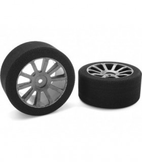 RUEDAS TRASERAS 1/10 TOURING GAS SHORE 40 CARBON
